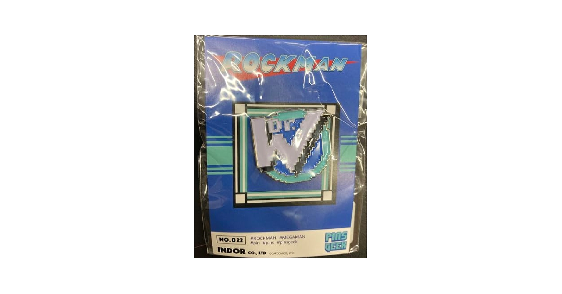 Amazon | ロックマン ワイリーマーク ピンズ ピンバッジ
